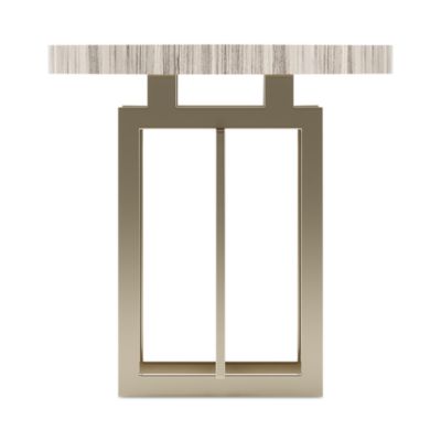 Wish You Were Here Round Side Table, Light