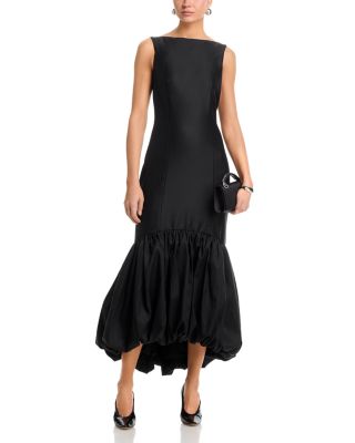 Voluminous Peplum Dress