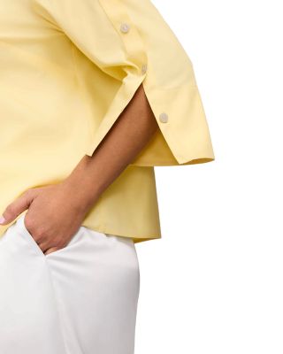 Lainey 3/4 Sleeve Popover Blouse