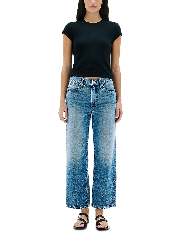 Slvrlake Hunter Mid Rise Relaxed Boyfriend Jeans in Read My Mind