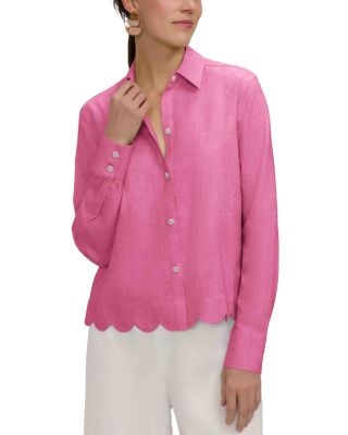 Scarlett Scallop Hem Shirt 