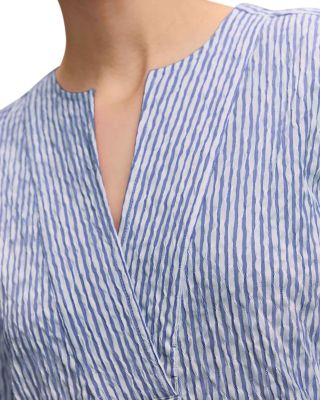 Alicia Jacquard Crinkle Dress