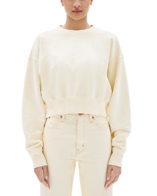 Crop Crewneck Sweatshirt