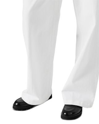 Aelina High Rise Straight Jeans in White