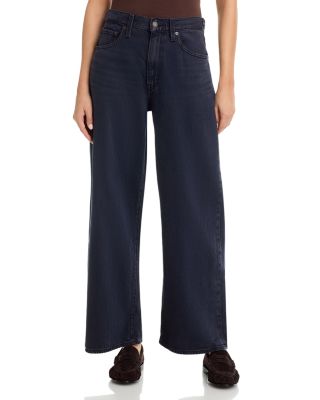 Cinch High Rise Wide Leg Jeans in Dark Humor - Exclusive