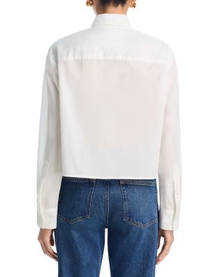 Long Sleeve Cropped Shirt