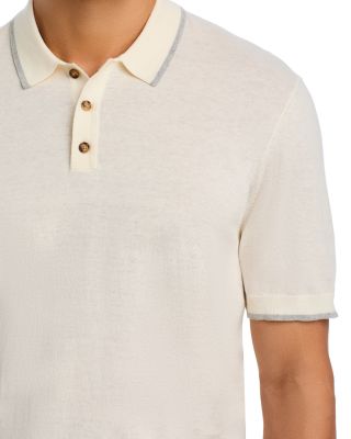 Tipped Sweater Polo
