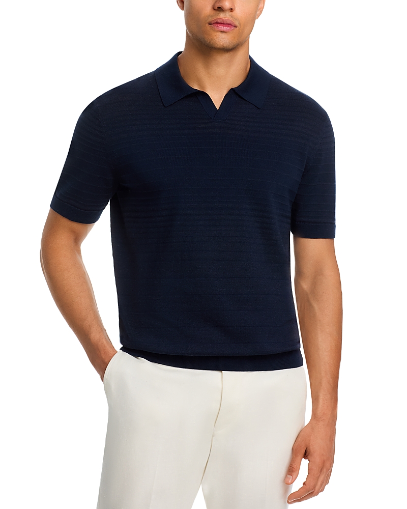 The Men's Store at Bloomingdale's Tonal Stripe Johnny Collar Polo