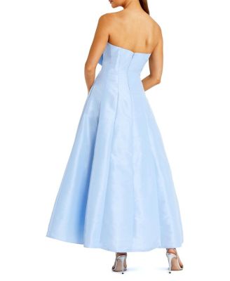  Strapless Ballgown with Bow Detail