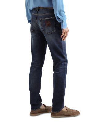 Slim Fit Jeans in Dark Blue