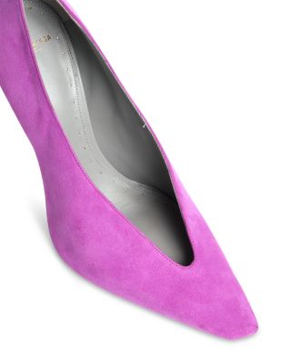 Women's Duchesse Suede Pointed Pumps