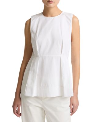 Paneled Crewneck Top