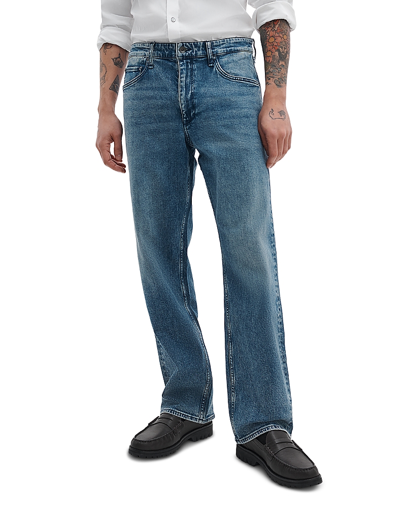 rag & bone Authentic Stretch Relaxed Fit Jeans in Damian Blue