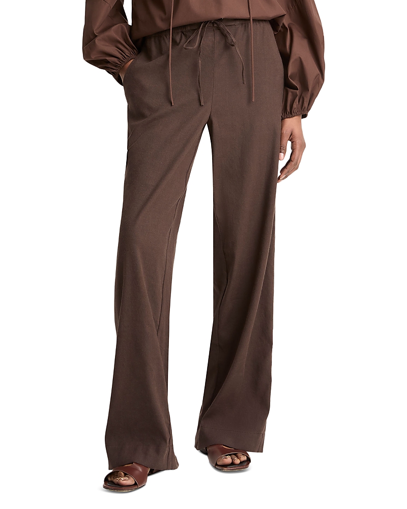 Vince Drawstring Mid Rise Pants