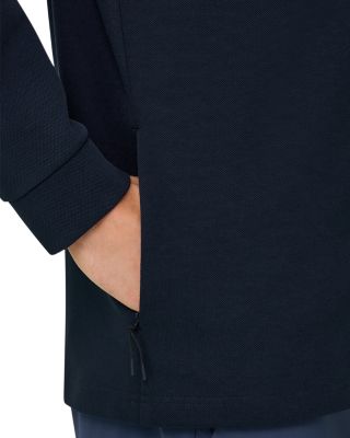 Scuba Pique Full Zip Hooded Sweatshirt