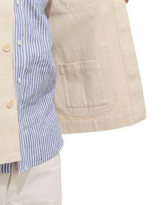 Garment Dyed Denim Work Jacket