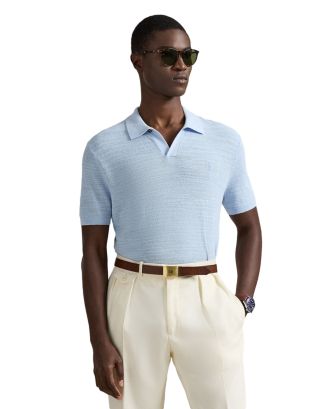 Polo Ralph Lauren Textured Cotton Linen Sweater | Bloomingdale's Men
