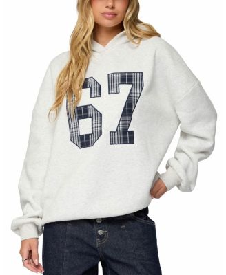 Gali Plaid 67 Oversized Hoodie