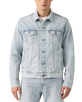 Light Wash Trucker Jacket