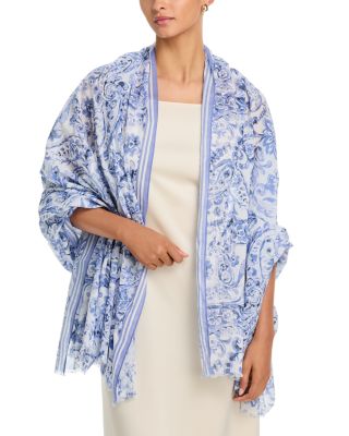 Oversized Floral Scarf