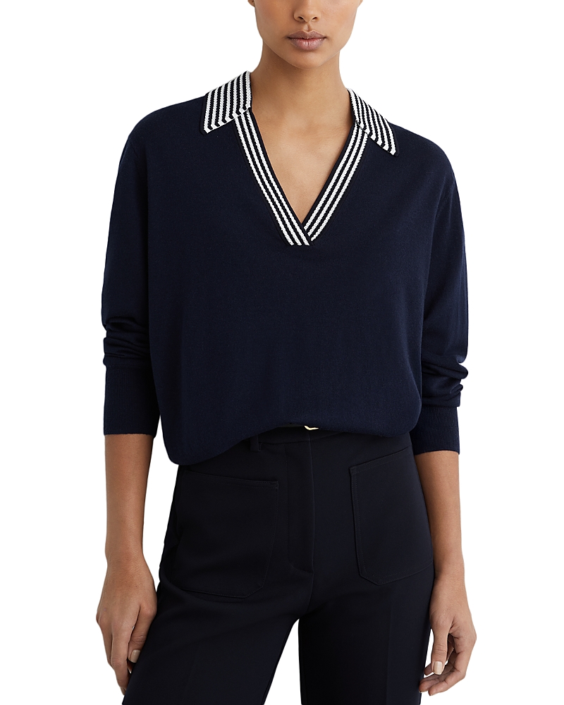 Reiss Nova Cricket Jumper