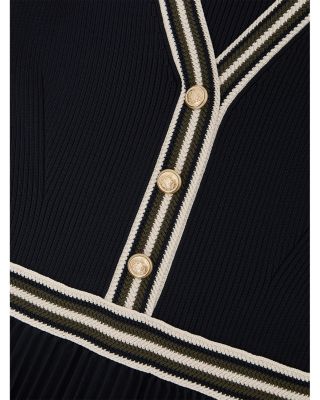 Gaia Knit Woven Mix Dress