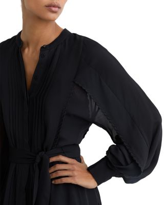 Eliana Lace Detail Flippy Dress