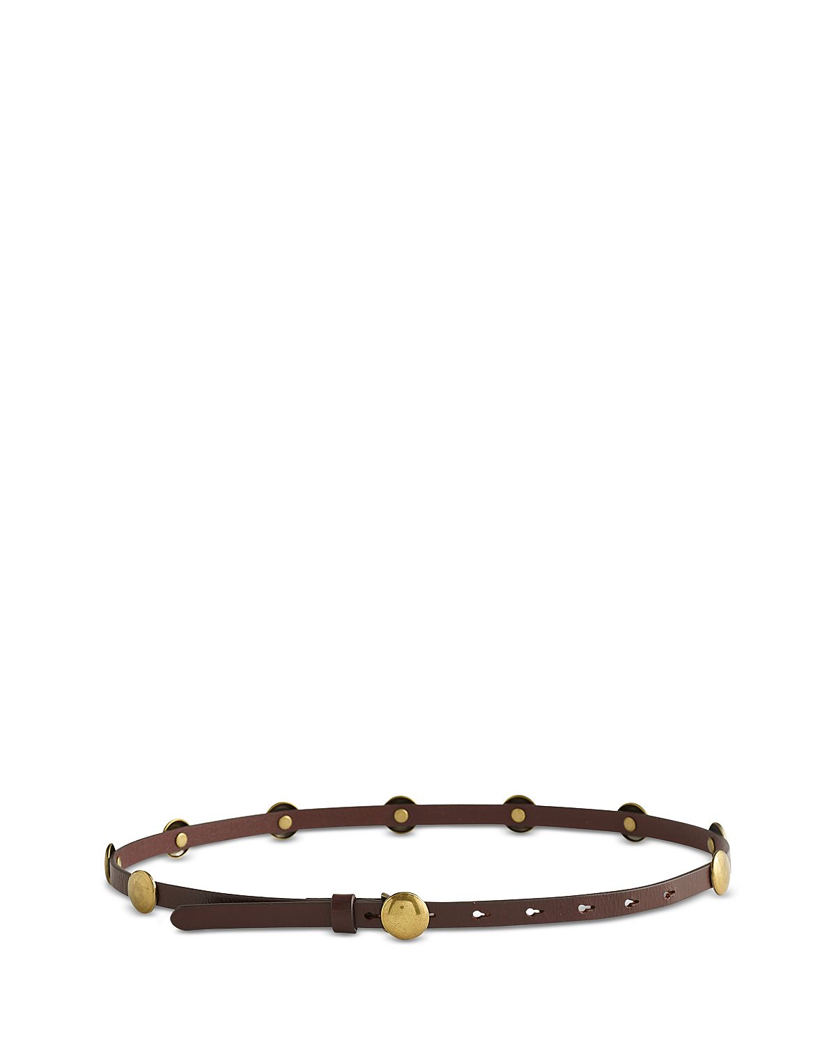 Madewell Women's Dome Studded Skinny Belt