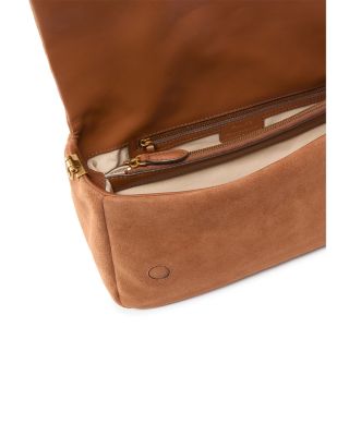Click Soft Suede Shoulder Bag