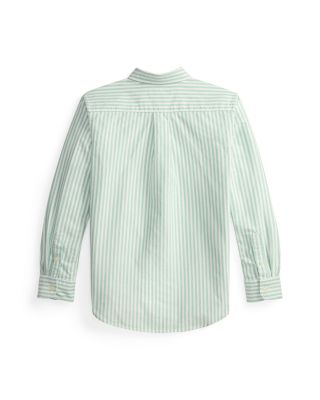 Boys' Polo Bear Cotton Oxford Shirt - Big Kid