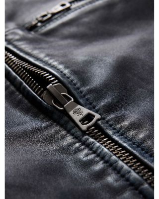 Nicholas Burnished Leather Jacket