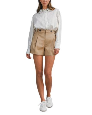 Pleated Shorts