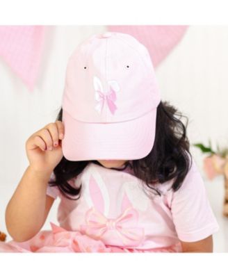 Girls' Coquette Easter Bunny Patch Baseball Hat - Little Kid, Big Kid