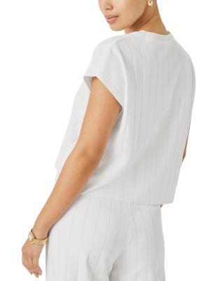 Spl X CJ Wide Rib Knit Top