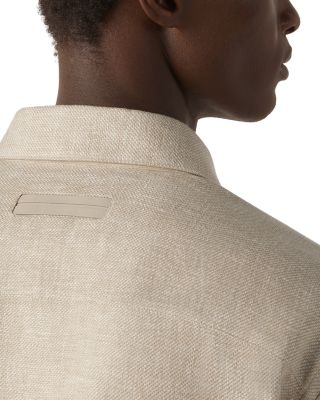 Cashmere Linen & Silk Overshirt