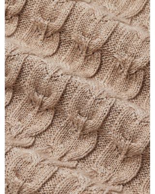 Linen Cashmere & Silk Crewneck Sweater