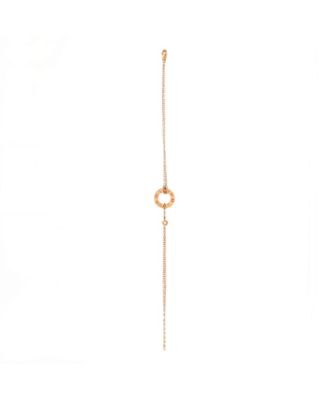  2 Diamonds Love Bracelet 18K Rose Gold with Diamonds