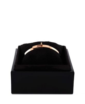 Small Kelly Bracelet 18K Rose Gold with 4 Diamonds