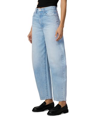 The Billie High Rise Barrel Jeans in Gossamer