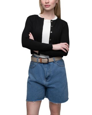 Classic T Shirt Cardigan Sweater 