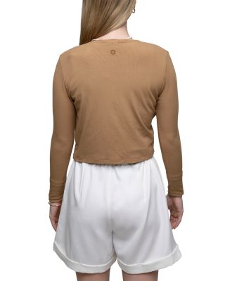 Classic T Shirt Cardigan Sweater 