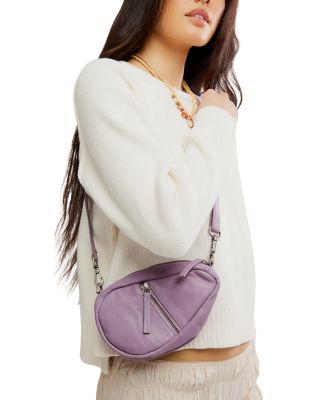 Coffee Date Mini Leather Crossbody