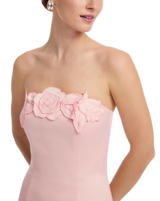 Rayna Appliqu&eacute; Bustier Maxi Dress