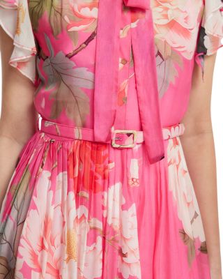 Grace Flutter Sleeve Midi Dress