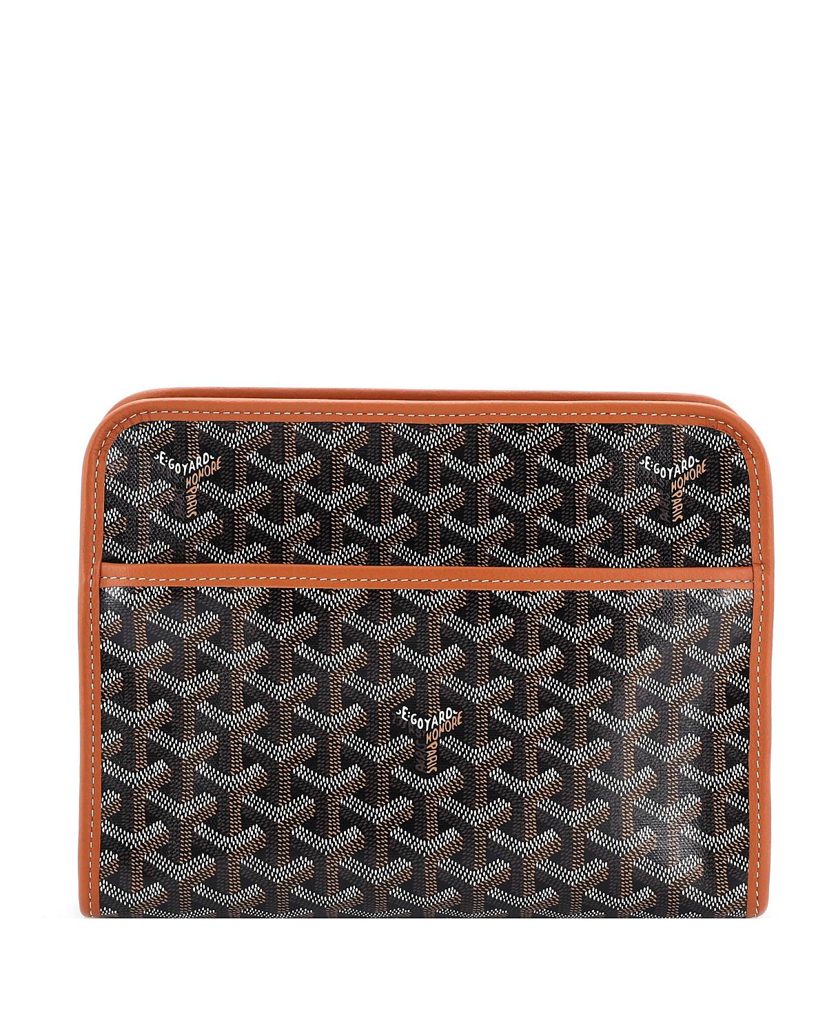 Pre-Owned Goyard Mm Jouvence Toiletry Pouch Coated Canvas