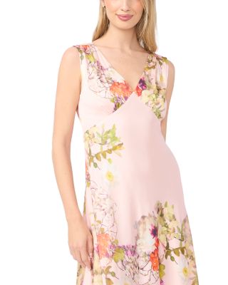 Alina Plunge Midi Dress