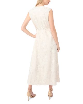 midi plus size formal dresses Plus Size Midi Dress 3/4 Sleeve Crew Neck main image 0