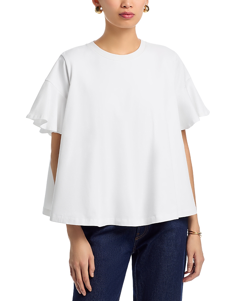 Cinq a Sept Jane Flutter Sleeve Top
