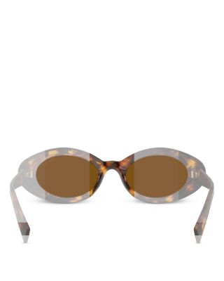 Oval Sunglasses, 52mm