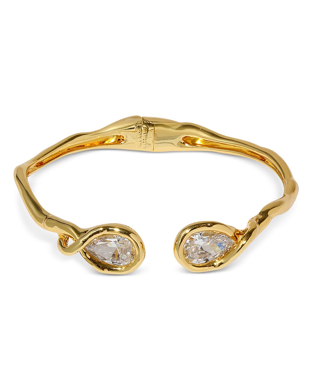 Alexis Bittar Asterales Floating Cubic Zirconia Cuff Bracelet